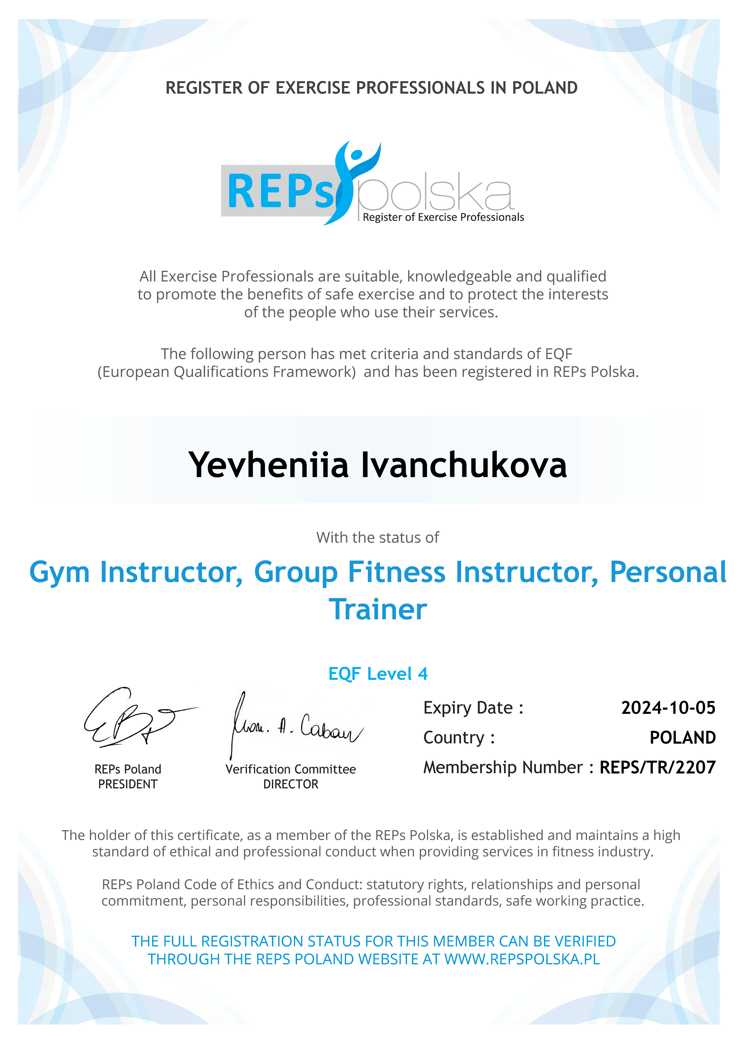 certificate 15